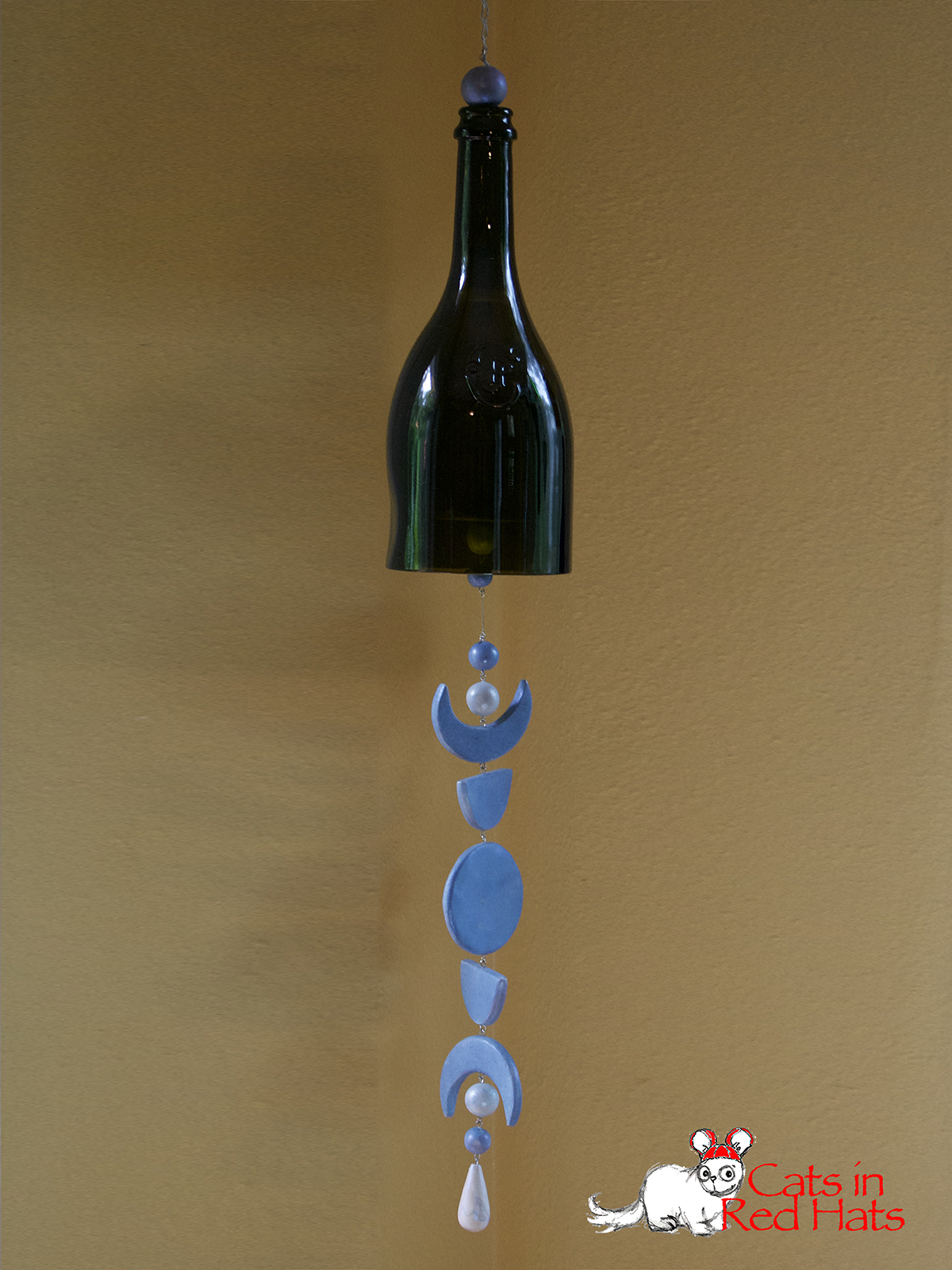 Misc recycled glass items