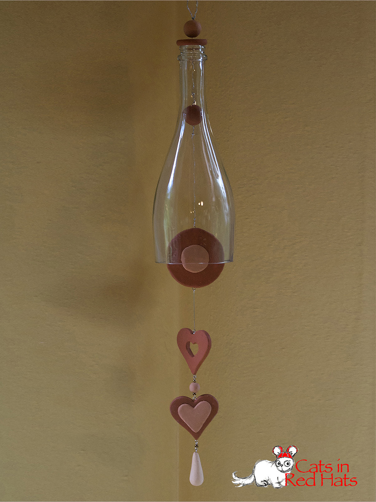 Misc recycled glass items