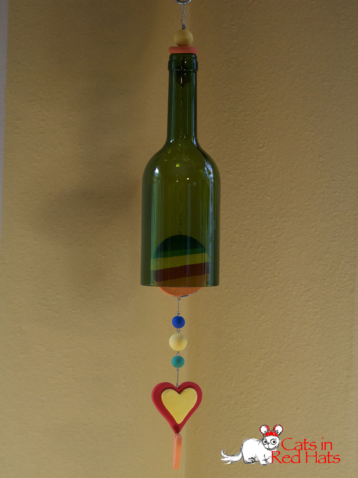 Misc recycled glass items